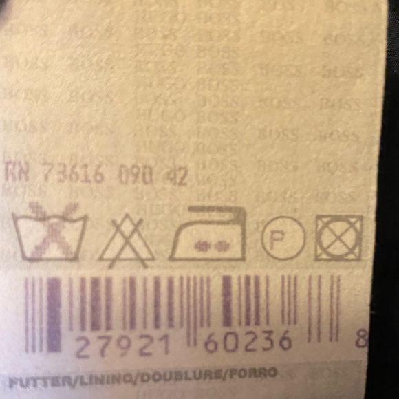 Hugo Boss - Men’s Sport Coat Suit Jacket (100% Virgin Wool) Size: 40R - Picture 13 of 15